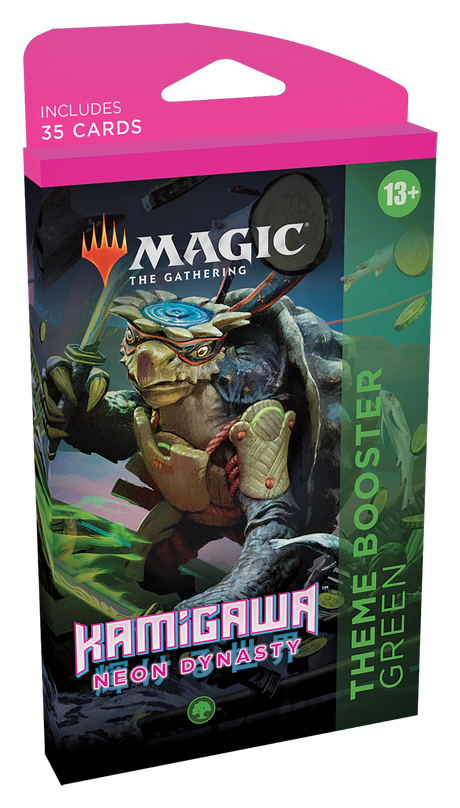 Magic the Gathering CCG: Kamigawa Neon Dynasty Theme Booster