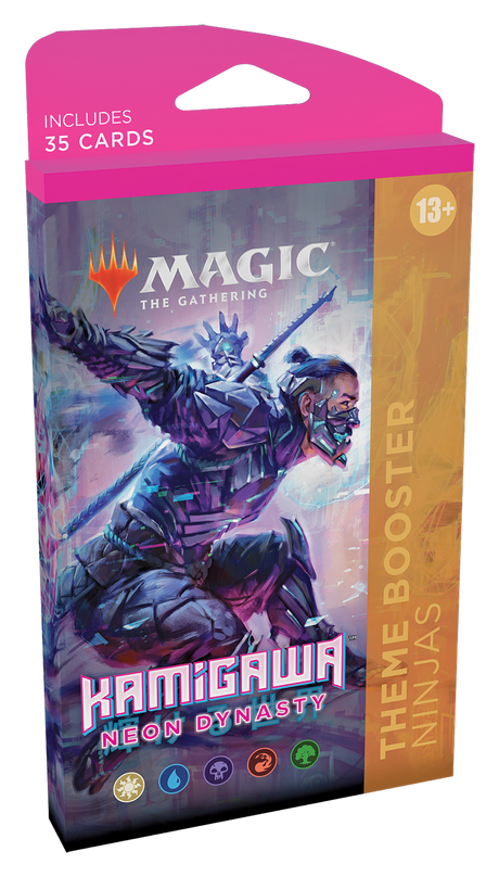 Magic the Gathering CCG: Kamigawa Neon Dynasty Theme Booster