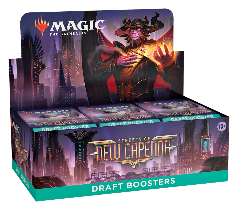 Magic the Gathering CCG: Streets of New Capenna Draft Booster Box