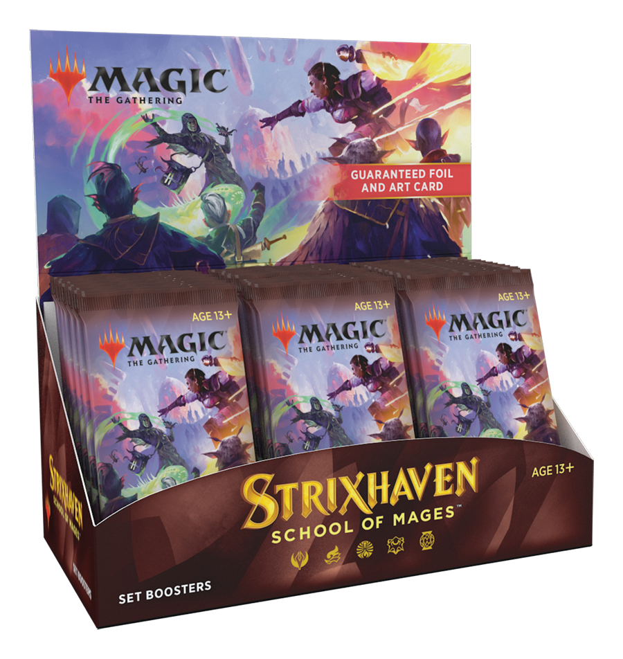Magic the Gathering CCG: Strixhaven Set Booster Box  Gongaii Games
