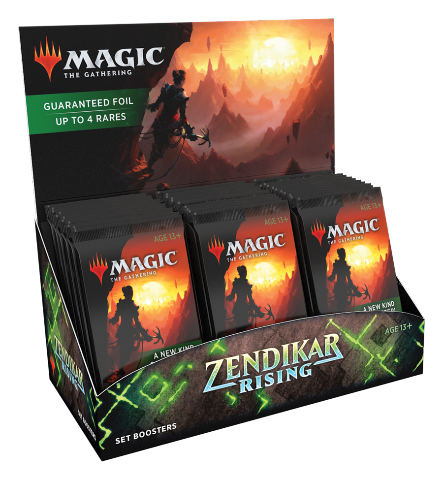 Magic the Gathering CCG: Zendikar Rising Set Booster Box