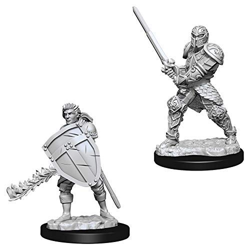 Dungeons & Dragons Nolzur`s Marvelous Unpainted Miniatures: W8 Male Human Fighter