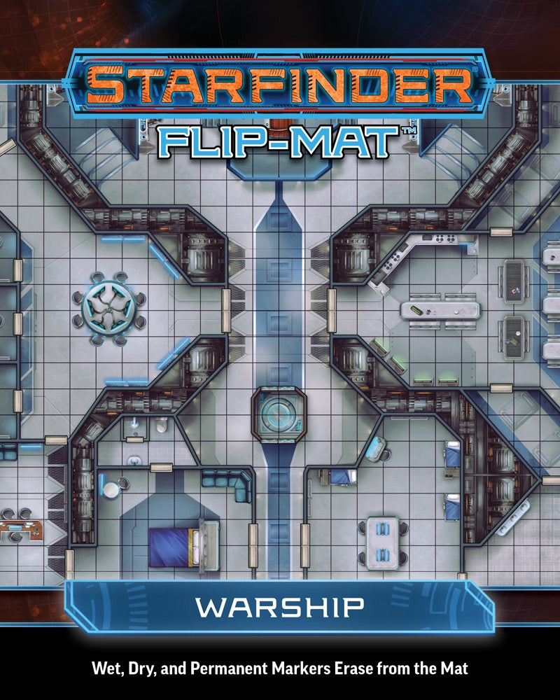 Starfinder RPG: Flip-Mat Warship