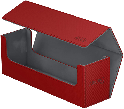 Ultimate Guard Deck Case: Arkhive 400+ Standard Size XenoSkin Red