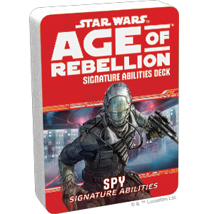 Star Wars RPG: Age of Rebellion - Spy Signature Abilities Specialization Deck