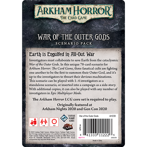 Arkham Horror LCG: War of the Outer Gods Scenario Pack