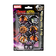 Marvel HeroClix: Avenger Black Panther and the Illuminati Dice and Token Pack