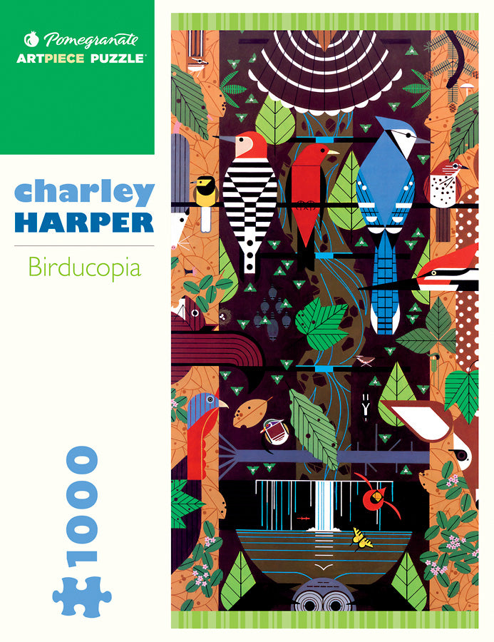Pomegranate Artpiece Puzzle: 1000 Pieces - Charley Harper: Birducopia