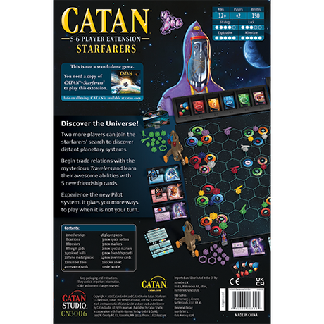 CATAN Starfarers: 5-6 Player Extension