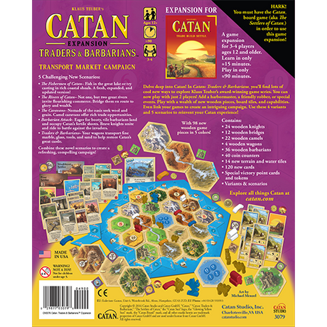 CATAN: Traders and Barbarians Expansion