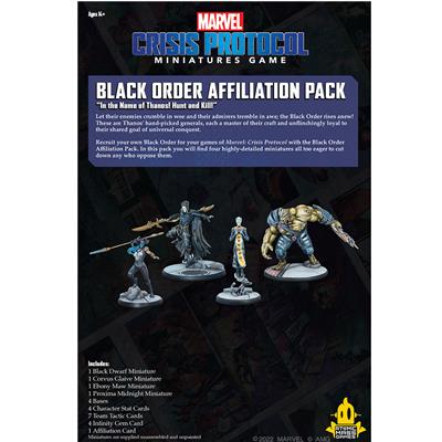 Marvel Crisis Protocol: Black Order Squad Pack