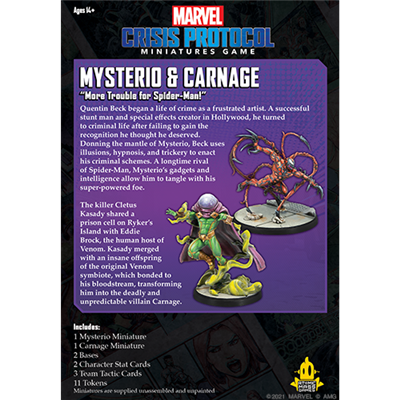 Marvel Crisis Protocol: Carnage & Mysterio
