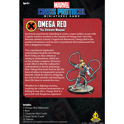 Marvel Crisis Protocol: Omega Red