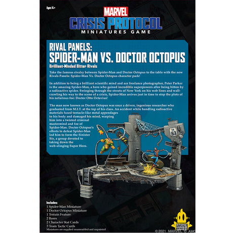 Marvel Crisis Protocol: Rival Panels: Spider-Man & Doctor Octopus
