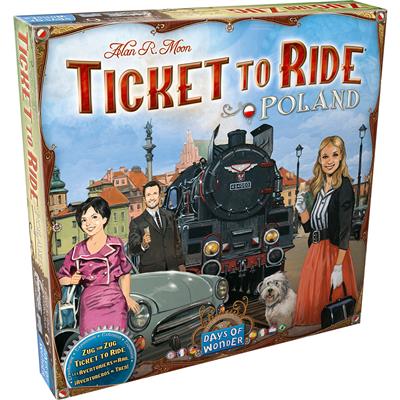Ticket to Ride: Poland Map Col 6.5