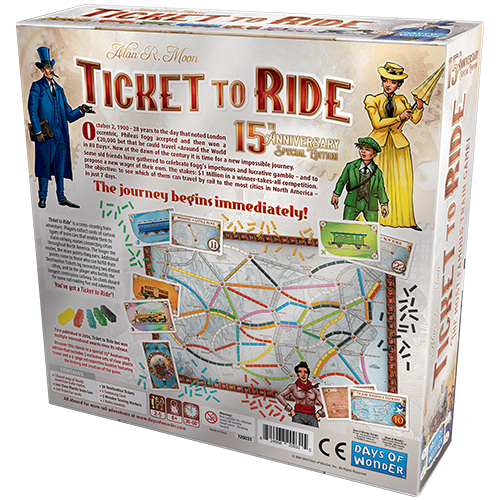 Ticket To Ride: 15th Anniversary Edition