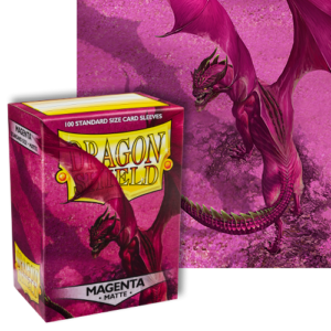 Dragon Shields: (100) Matte Magenta