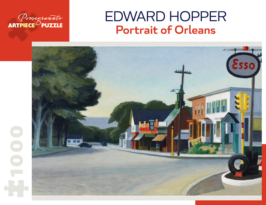 Pomegranate Artpiece Puzzle: 1000 Pieces - Edward Hopper - Portrait of Orleans