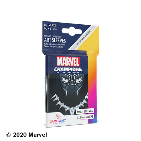 Marvel Champions Art Sleeves - Black Panther