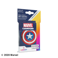 Marvel Champions Art Sleeves - Captain America