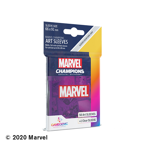 Marvel Champions Art Sleeves - Marvel Purple