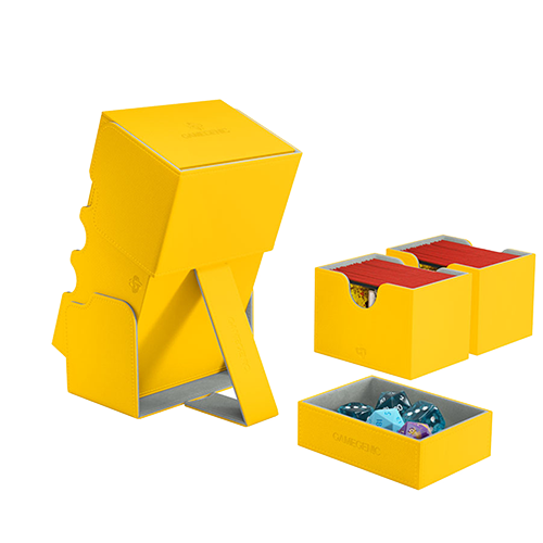 Stronghold 200+ Card Convertible Deck Box: Yellow