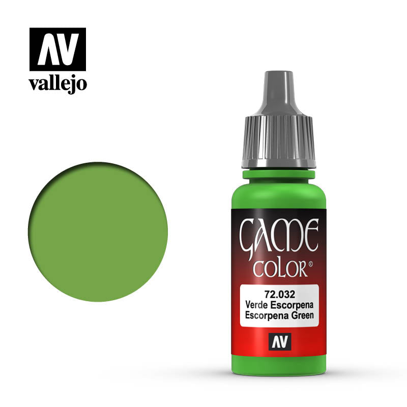 Vallejo Game Color: Scorpy Green (17ml)