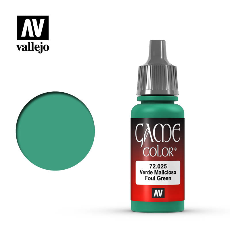 Vallejo Game Color: Foul Green (17ml)