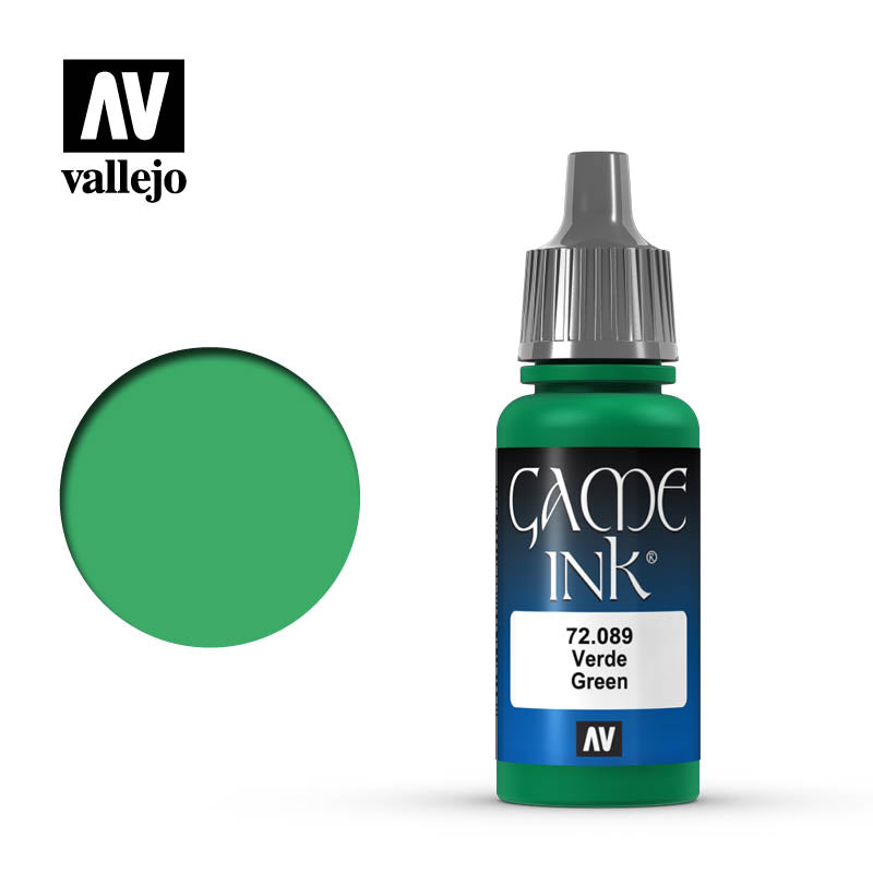 Vallejo Game Ink: Green (17ml)