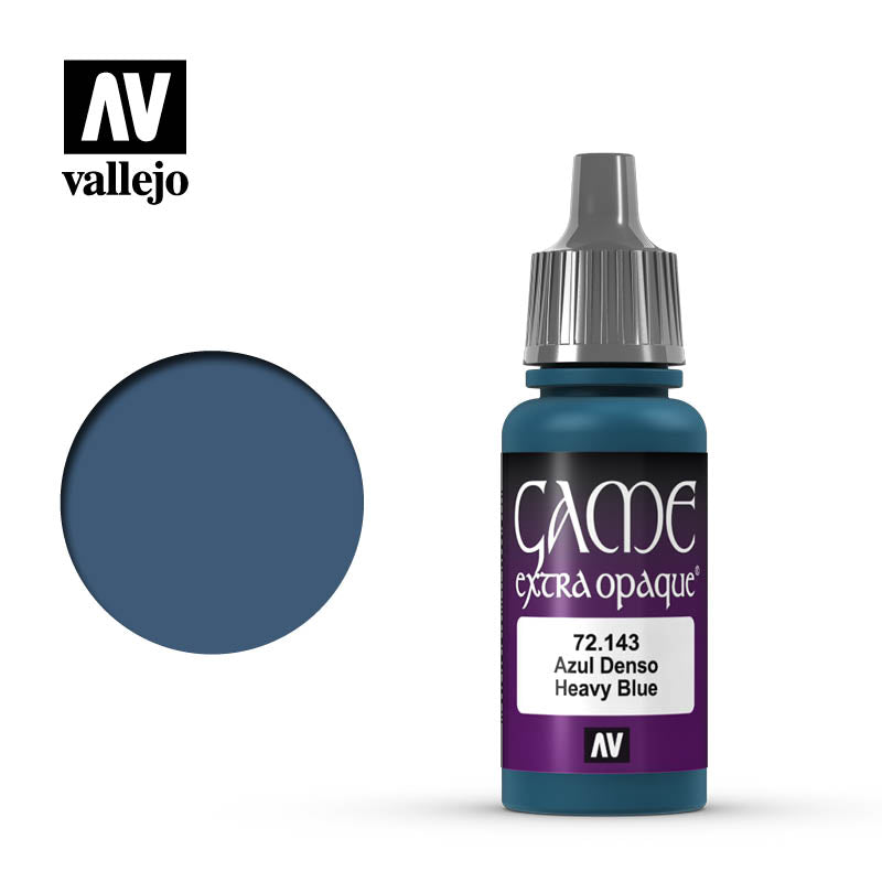 Vallejo Game Extra Opaque: Heavy Blue (17ml)