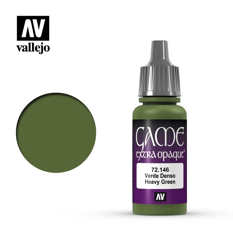 Vallejo Game Extra Opaque: Heavy Green (17ml)