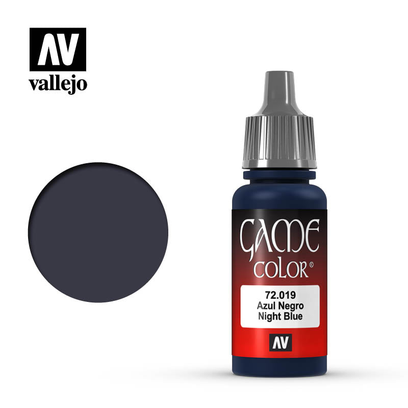 Vallejo Game Color: Night Blue (17ml)