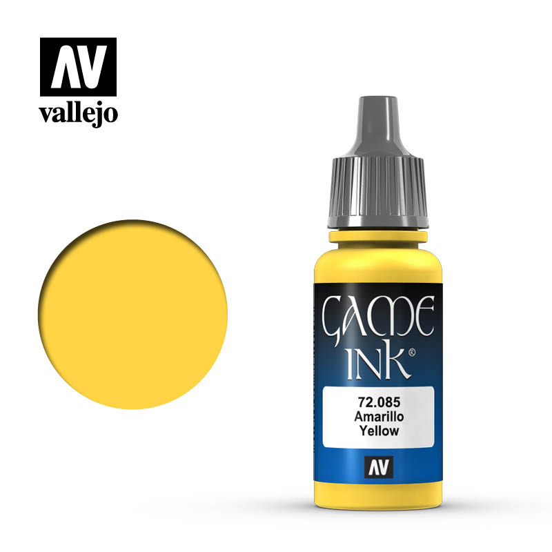 Vallejo Game Ink: Yellow (17ml)