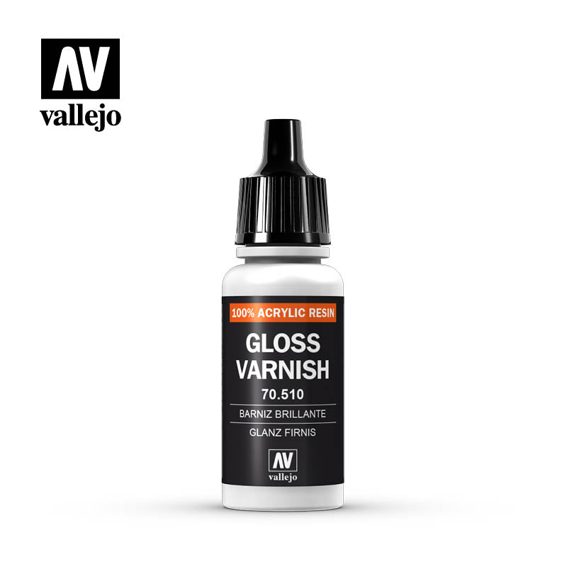 Vallejo Auxillaries: Gloss Varnish (17ml)