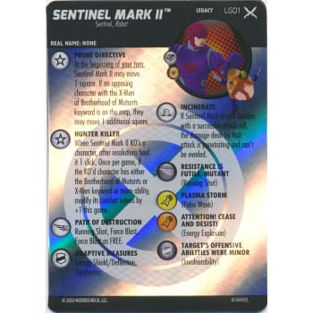 Marvel HeroClix: X-Men X of Swords #LG01 Sentinel Mark II