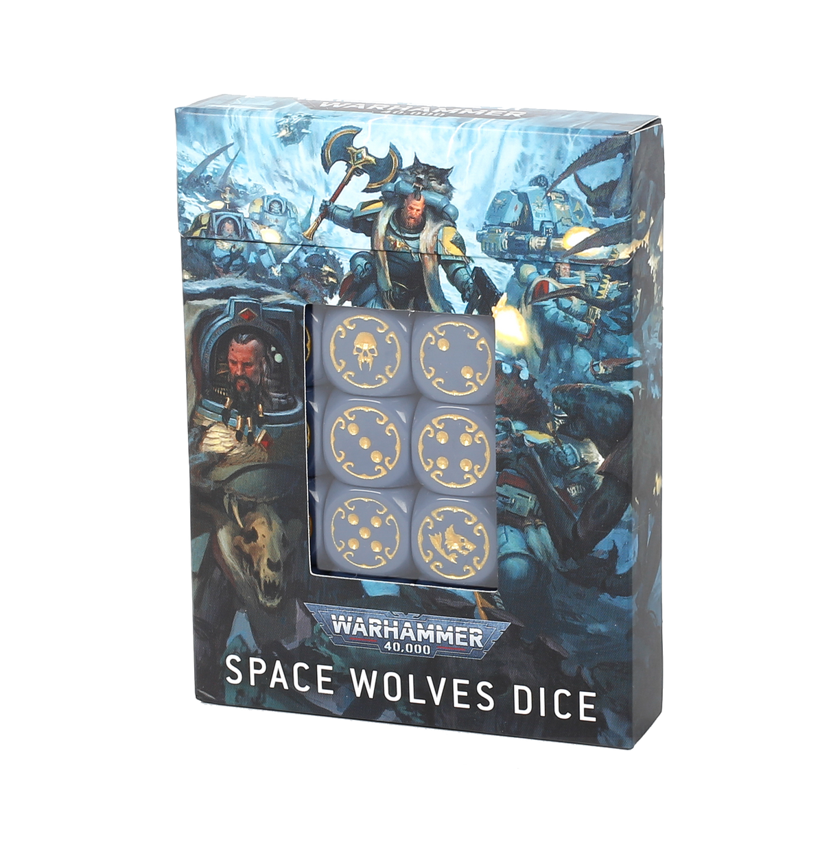 Warhammer 40,000: Space Wolves Dice Set