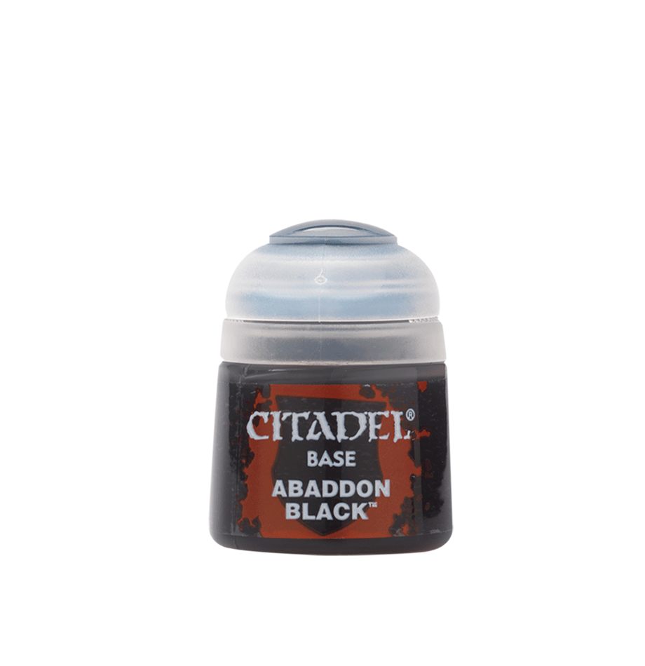 Citadel Base Paint: Abaddon Black (12Ml)