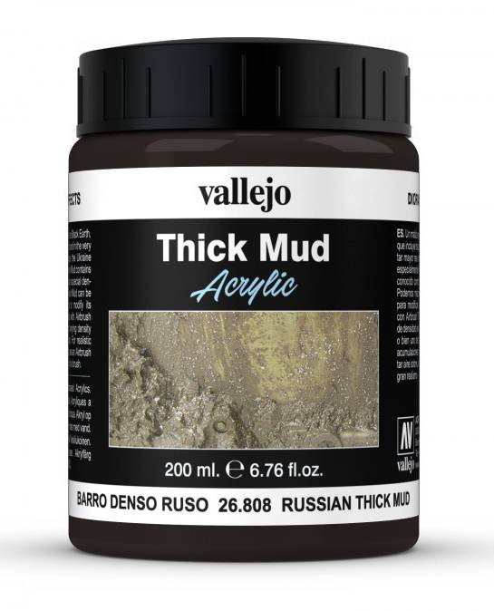 Vallejo Weathering Effects: Russian Thick Mud (200ml)