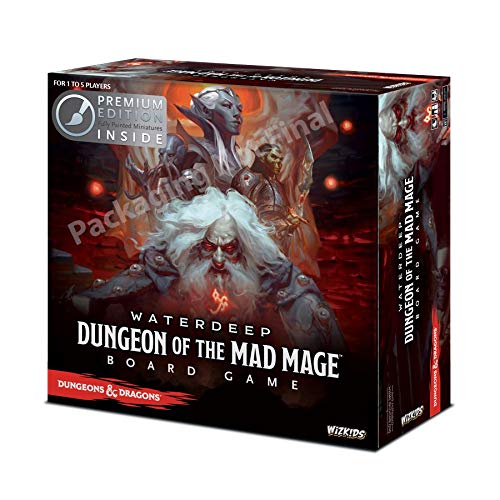Dungeons & Dragons: Dungeon of the Mad Mage Adventure System Board Game Premium Edition