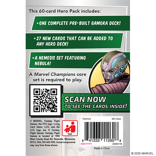 Marvel Champions LCG: Gamora Hero Pack