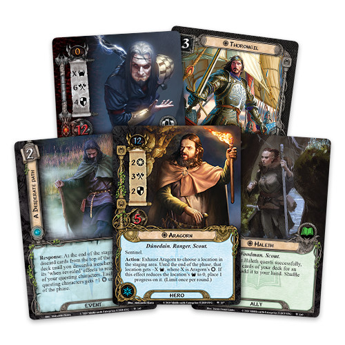 Lord of the Rings LCG: The Fortress of Nurn Adventure Pack