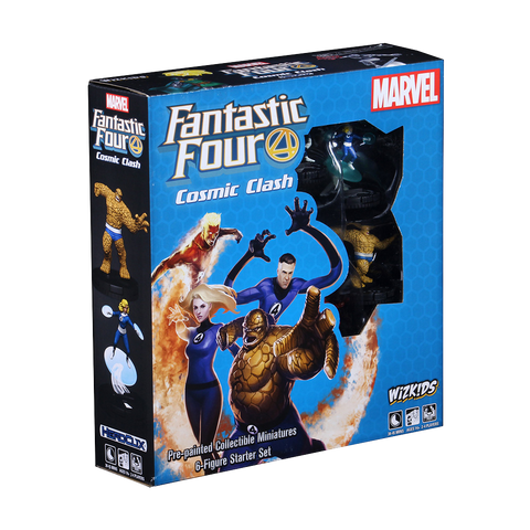 Marvel HeroClix: Fantastic Four Cosmic Clash Starter (6-Figure Set)