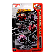 Marvel HeroClix: Spider-Man and Venom Absolute Carnage Dice and Token Pack
