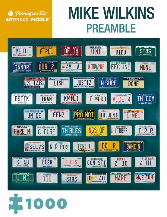 Pomegranate Artpiece Puzzle: 1000 Pieces - Mike Wilkins: Preamble