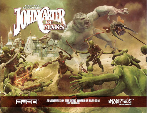 John Carter of Mars: Adventures on the Dying World of Barsoom Core Rulebook
