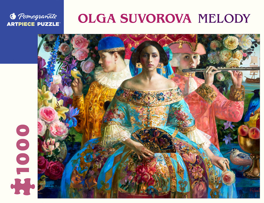 Pomegranate Artpiece Puzzle: 1000 Pieces - Olga Suvorova: Melody