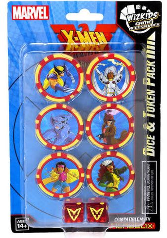 Marvel HeroClix: X-Men the Animated Series, the Dark Phoenix Saga Dice and Token Pack