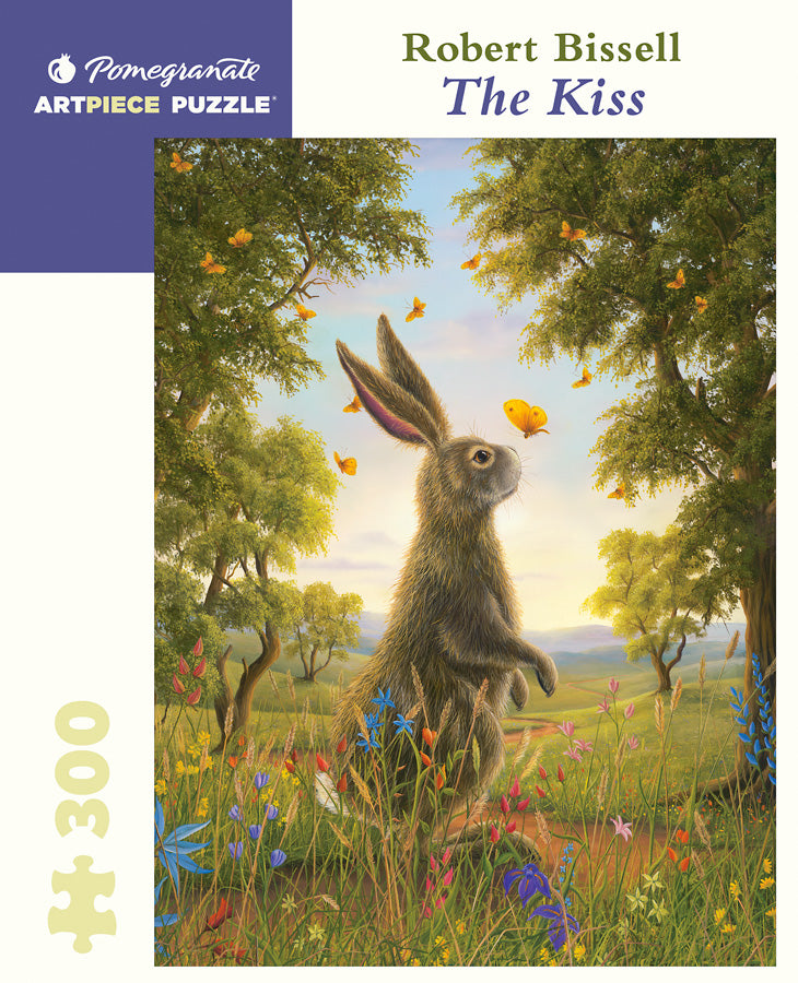 Pomegranate Artpiece Puzzle: 300 Pieces - Robert Bissell: The Kiss