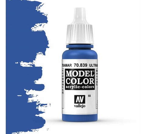 Vallejo Model Color: Ultramarine Blue (17ml)
