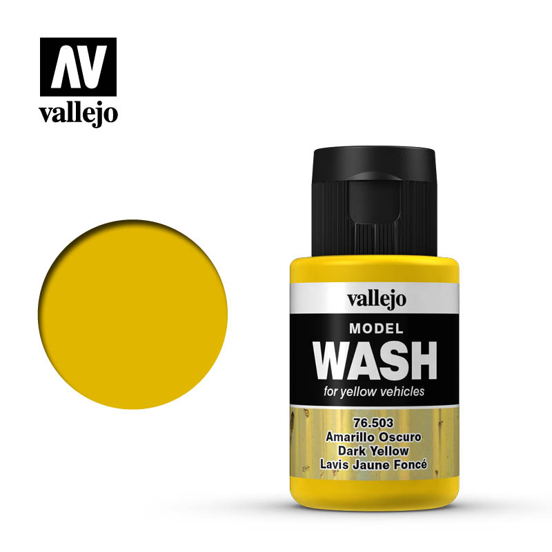 Vallejo Model Wash: Dark Yellow (35ml)